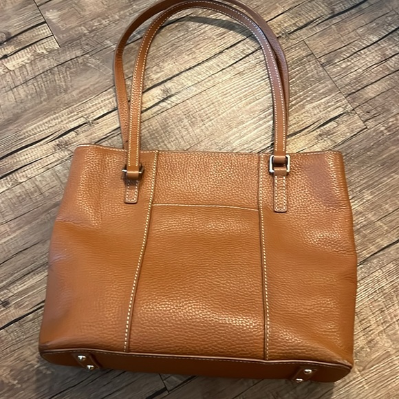 Dooney & Bourke Pebble Grain Lexington Small Leather Shopper, caramel - Picture 4 of 10
